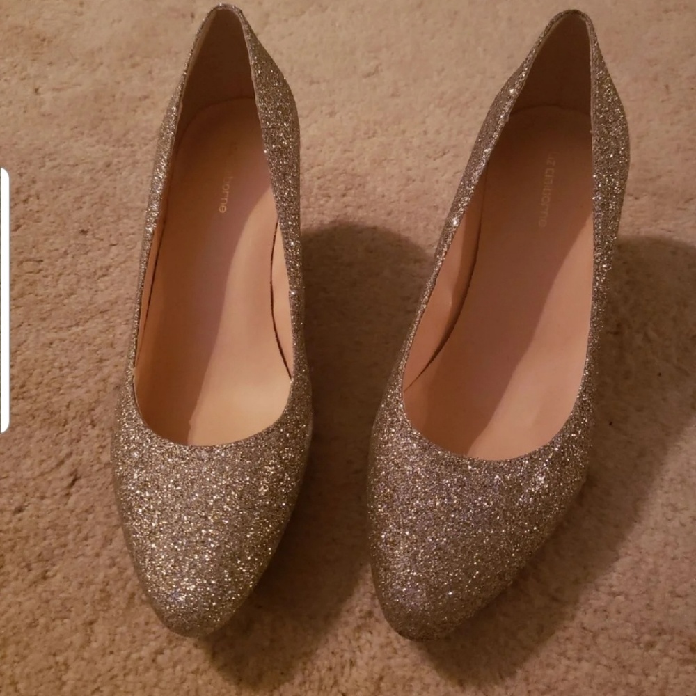 Glitter heels